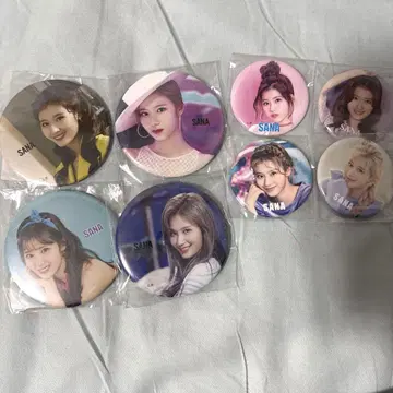 TWICE 사나 캔뱃지 세트 8개
