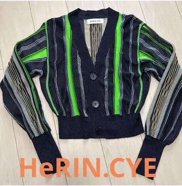 HeRIN.CYE 랜덤 패턴 가디건