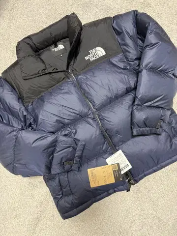 THE NORTH FACE 다운 자켓 네이비/블랙