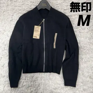 무인양품 여성용 여성 블루종 자켓 밀라노 리브 블랙 가을