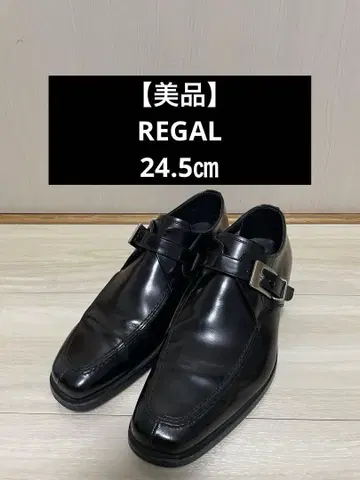 REGAL 리걸 몽크 스트랩 블랙