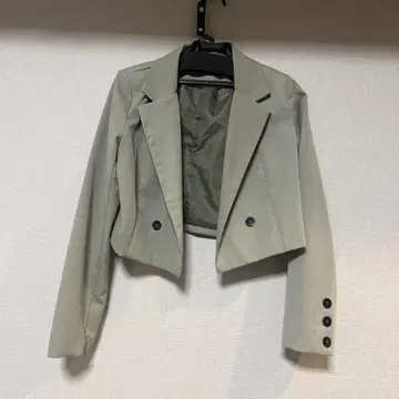 라이트 그레이 테일러드 자켓 & 팬츠 셋업