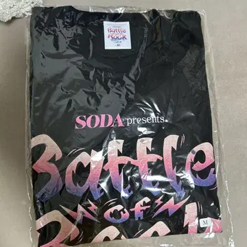 SODA Battle of Rock 티셔츠 M 사이즈