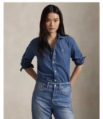 폴로 랄프로렌 데님 셔츠
