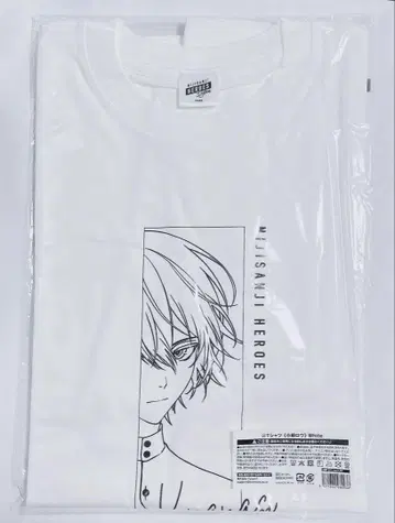 [익명] 니지산지 HEROES 바닷가 오야나기 로우 셔츠 White
