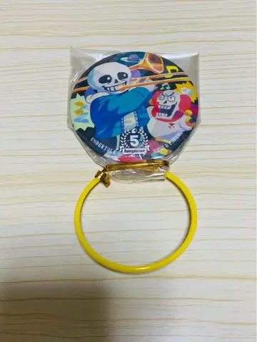 fangamer JAPAN 5주년 기념 빅 캔뱃지 샌즈 파피루스