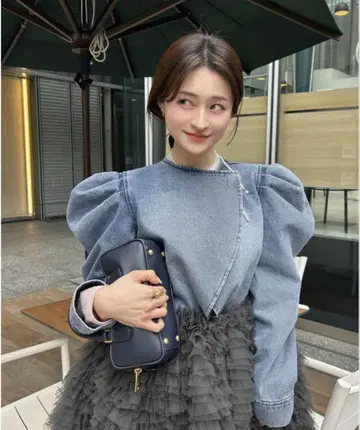 [ 정품 ] Bibiy JOSIE DENIM JACKET