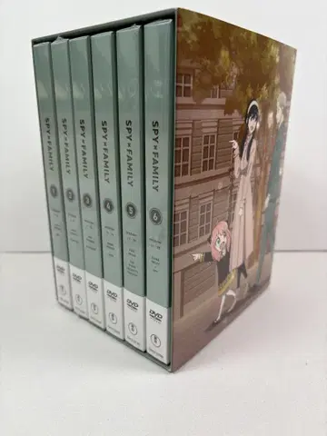 [미개봉 새상품] 스파이 패밀리 DVD 1기 수납 BOX 포함