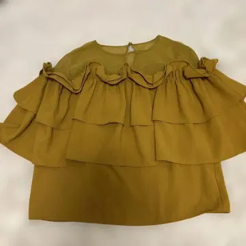 아메리빈티지 프릴 블라우스