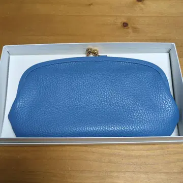 천연 가죽 모녀 지갑 가마구치