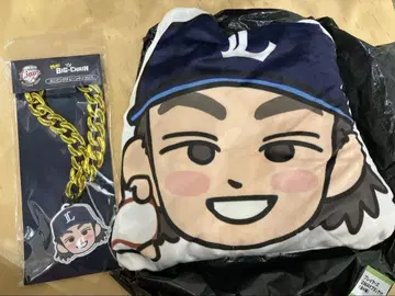 사이타마 세이부 라이온즈 이마이 타츠야 2WAY 담요 빅 체인 목걸이