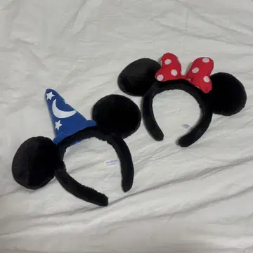 미키 미니 머리띠 세트