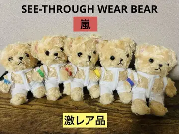 아라시 봉제 인형 시스루 베어 SEE-THROUGH WEAR BEAR