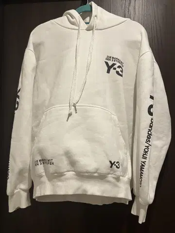 [ 새상품급 ] Y-3 화이트 후디