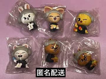 skzoo 사우나 피규어 6개 세트