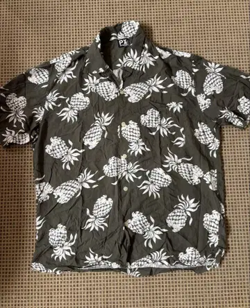 가격 인하 AVIREX aloha shirts Mens L