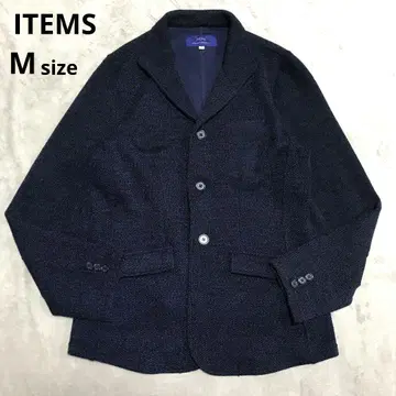 새상품급 URBAN RESEARCH ITEMS 네이비 테일러드 자켓 M