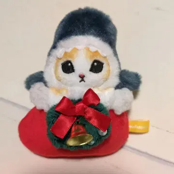 모프 샌드 크리스마스 냥 봉제 인형