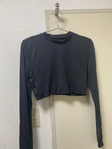 룰루레몬 크롭 롱 슬리브 상의