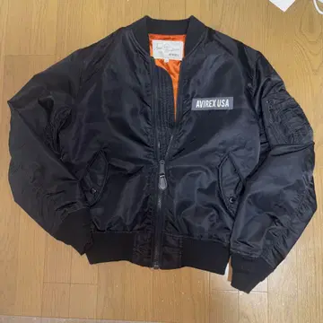 AVIREX MA-1 블랙