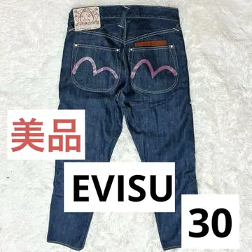 새상품급 EVISU 에비수 핑크 갈매기 30 YAMANE DELUX