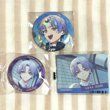 18TRIP 에이트리 타워 레코드 카페 캔뱃지 캡슐 캔뱃지 블랙 불가