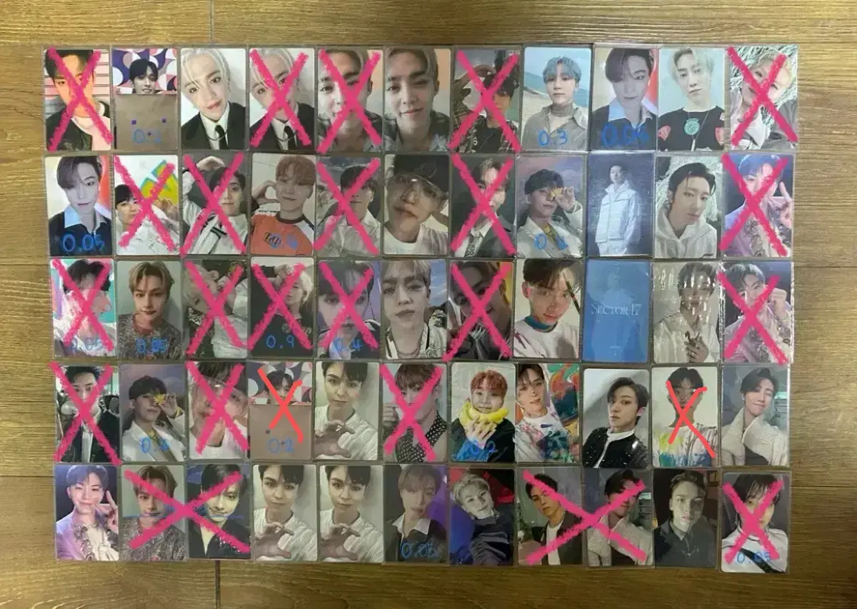 Quick sale) Seventeen unstanning clear-out: Poca, albums, etc.