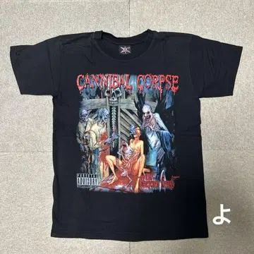 초레어 빈티지 CANNIBAL CORPSE 셔츠