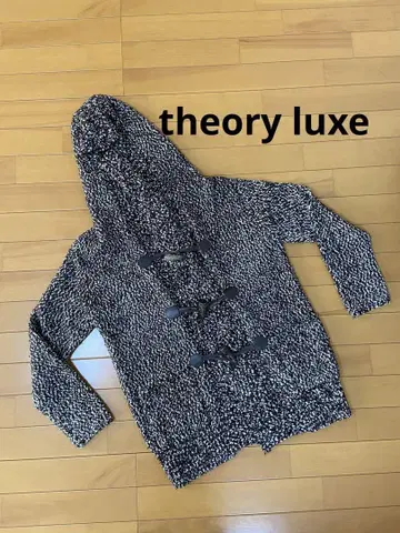 띠어리 럭스 theory luxe 니트 코트 코디건 9호