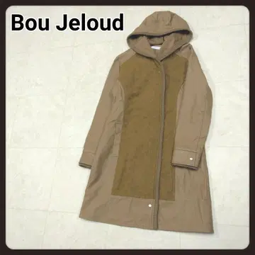 부즈루드 페이크 레더 코트 롱 코트 Bou Jeloud