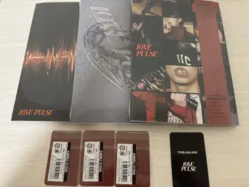 TREASURE LOVE PULSE 앨범 3형태