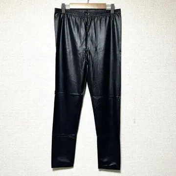 미사용 새상품 가죽 쉐이프룸 레깅스 LL XL 블랙