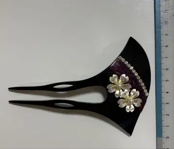 바치형 헤어콤 전통 예복 기모노 결혼식