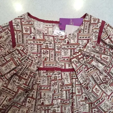 새상품 TSUHARU by Samansa Mos2 리버티 블라우스