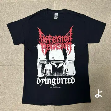 초레어 빈티지 Infernal Revulsion 메탈 밴드 티셔츠