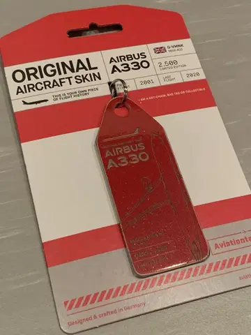 버진 애틀랜틱 에어버스 A330 택 Aviationtag