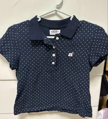 aeae DOT PK T-SHIRTS 피케 셔츠 네이비 도트 도트