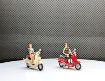 1/64 스쿠터 & 피규어 디오라마