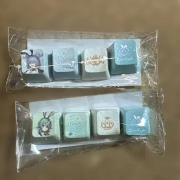 키보드 캡 4개 2세트 엘리라 펜드라, 피나나 류구