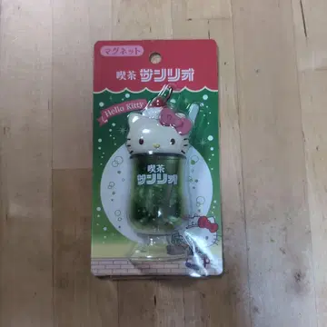 헬로키티 찻집 크림 소다 마그넷 쇼와 레트로 피규어