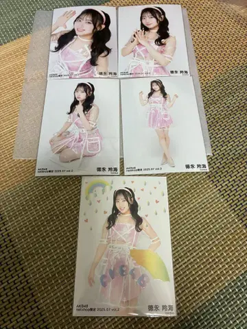 AKB48 netshop 한정판 2025.07 브로마이드 토쿠나가 레이미