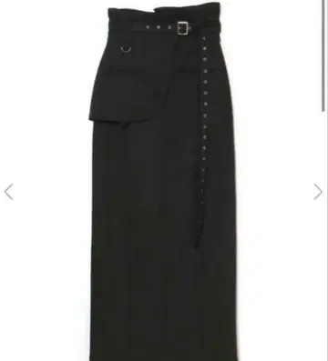 melt the lady waist belt skirt