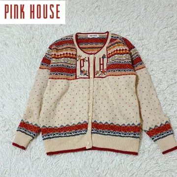 PINK HOUSE 빈티지 울 가디건