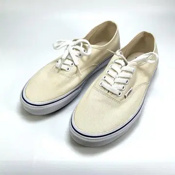VANS AUTHENTIC 아이보리 26cm
