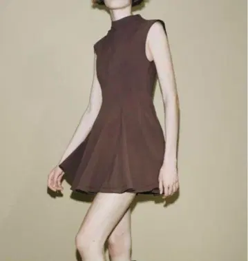 ZARA 고데트 미니 원피스