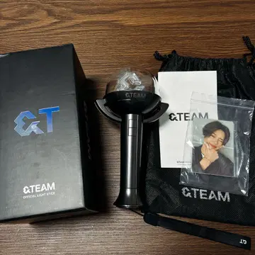 &TEAM 응원봉 포토 카드 포함