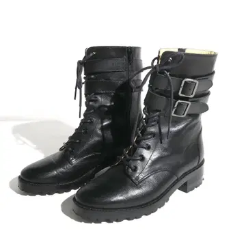 BARNEYS NEW YORK 레이스업 컴뱃 부츠 50,600엔