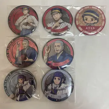 골든 카무이 메이지 마을 캔뱃지