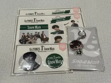 Snow Man 스노치루 아크릴 키링 1주년 굿즈 아베 료헤이