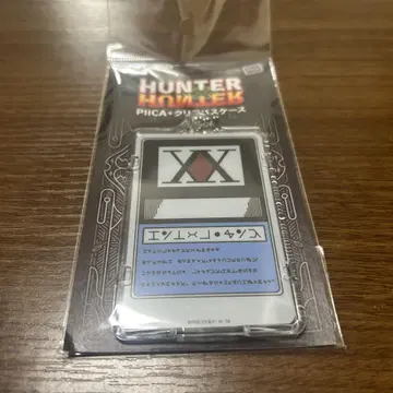 HUNTER x HUNTER 피카 클리어 먼슬리 패스 케이스